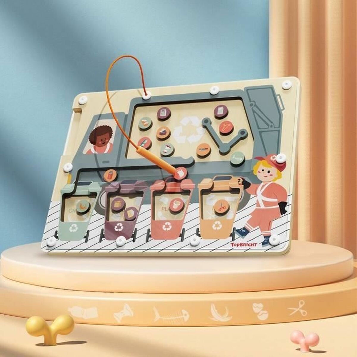 Centre d'activités TOP BRIGHT 24 x 2 x 31 cm - Babycute