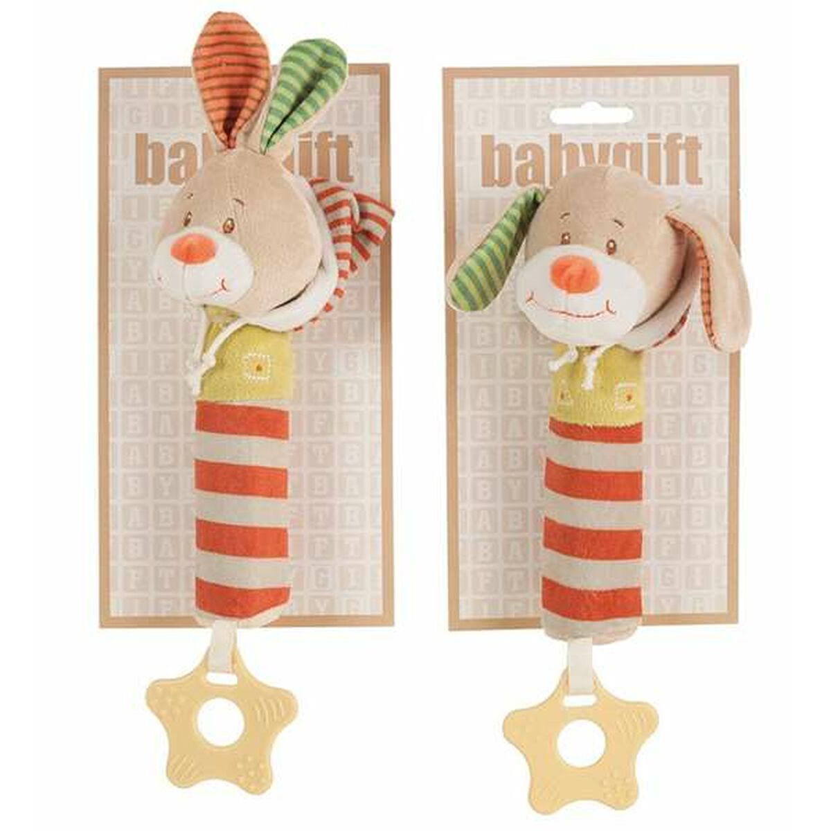 Hochet de dentition pour bébé Babygift 25 cm 25cm - Bébé, Jouets pour la petite enfance premium pour bébé