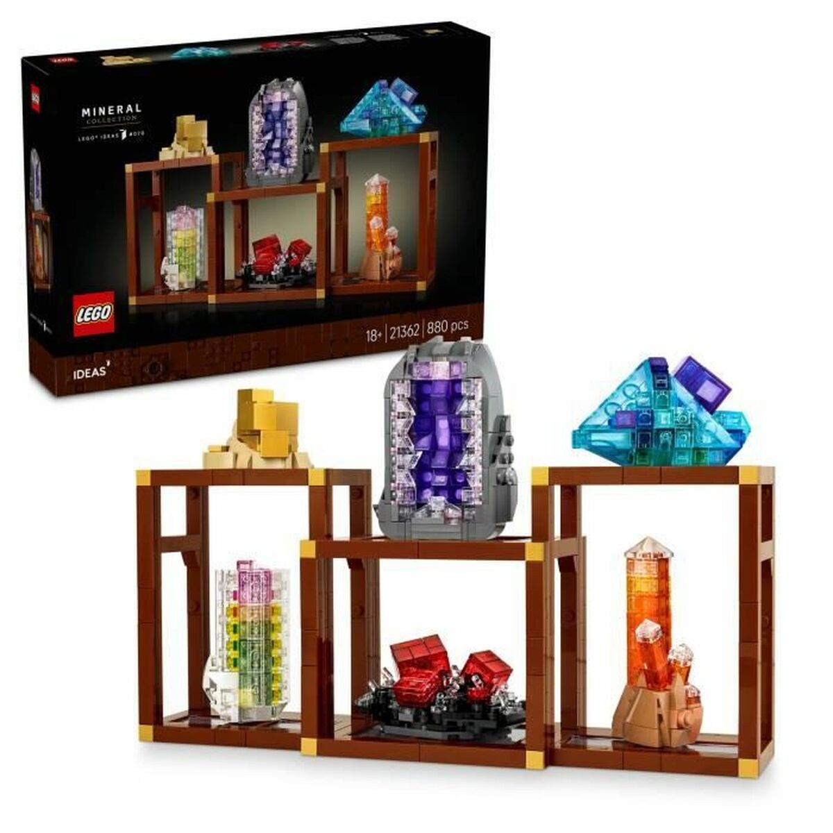Jeu de construction avec blocs Lego Mineral 21362 880 Pièces - Jouets et jeux premium pour bébé