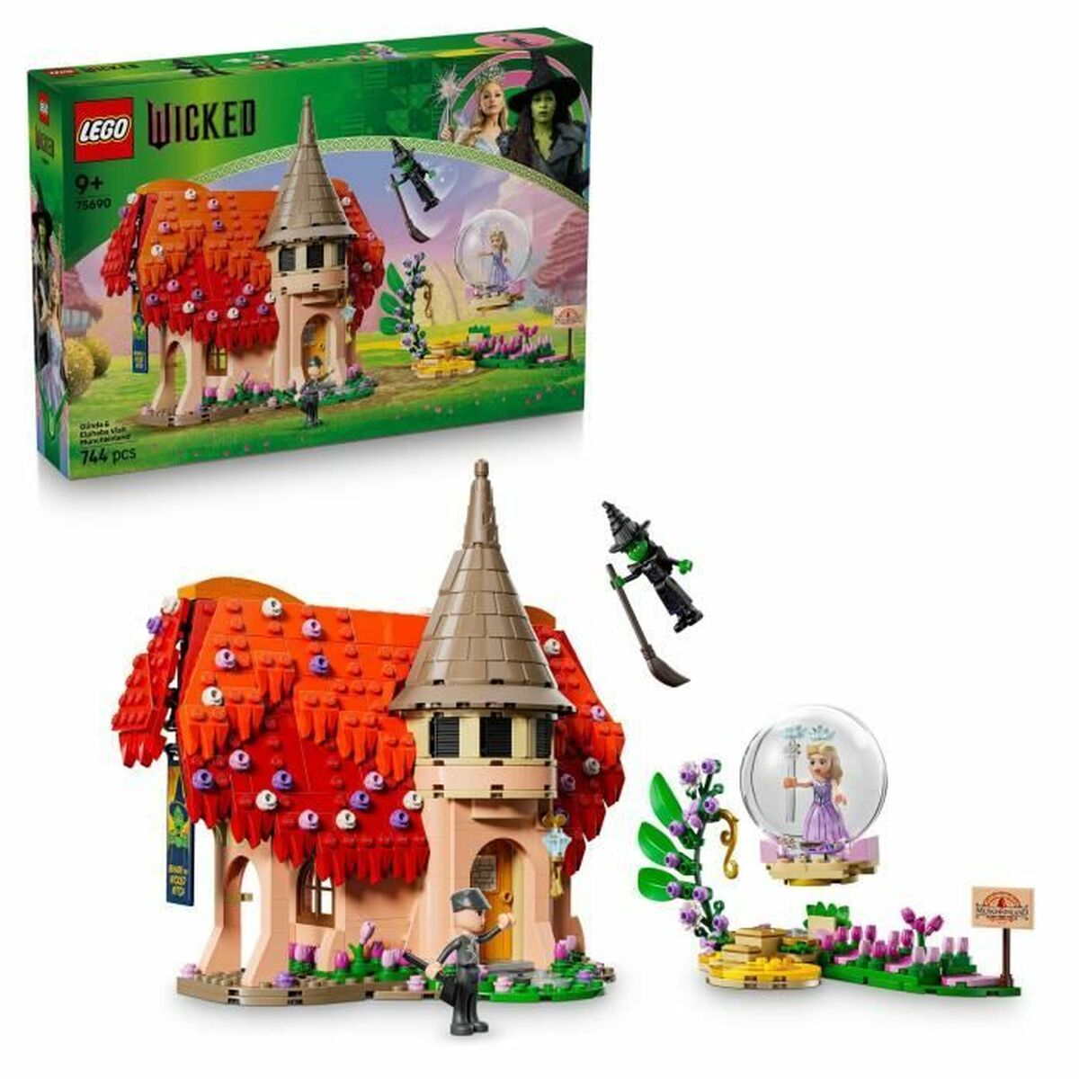 Jeu de construction avec blocs Lego Wicked 75690 744 Pièces - Jouets et jeux premium pour bébé