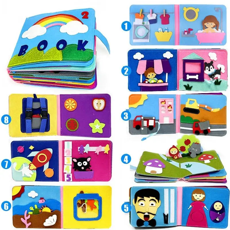 Livre éducatif 3D - Bébé® premium pour bébé