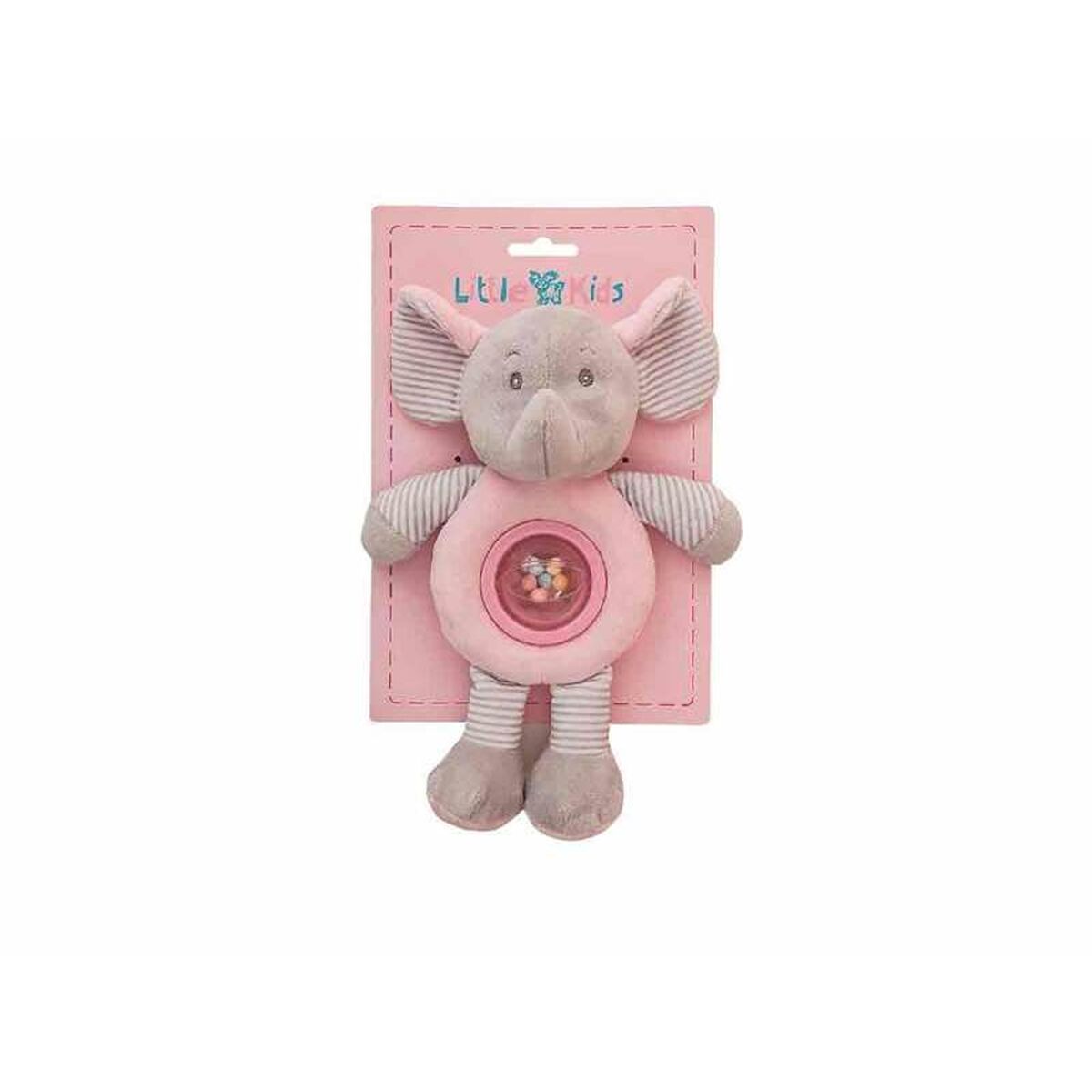 Peluche Hochet boli Rose 25cm - Jouets et jeux, Peluches premium pour bébé