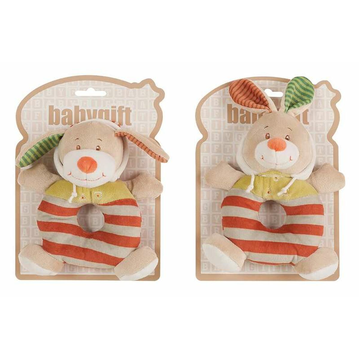 Peluche Hochet Chien Lapin - Jouets et jeux, Peluches premium pour bébé