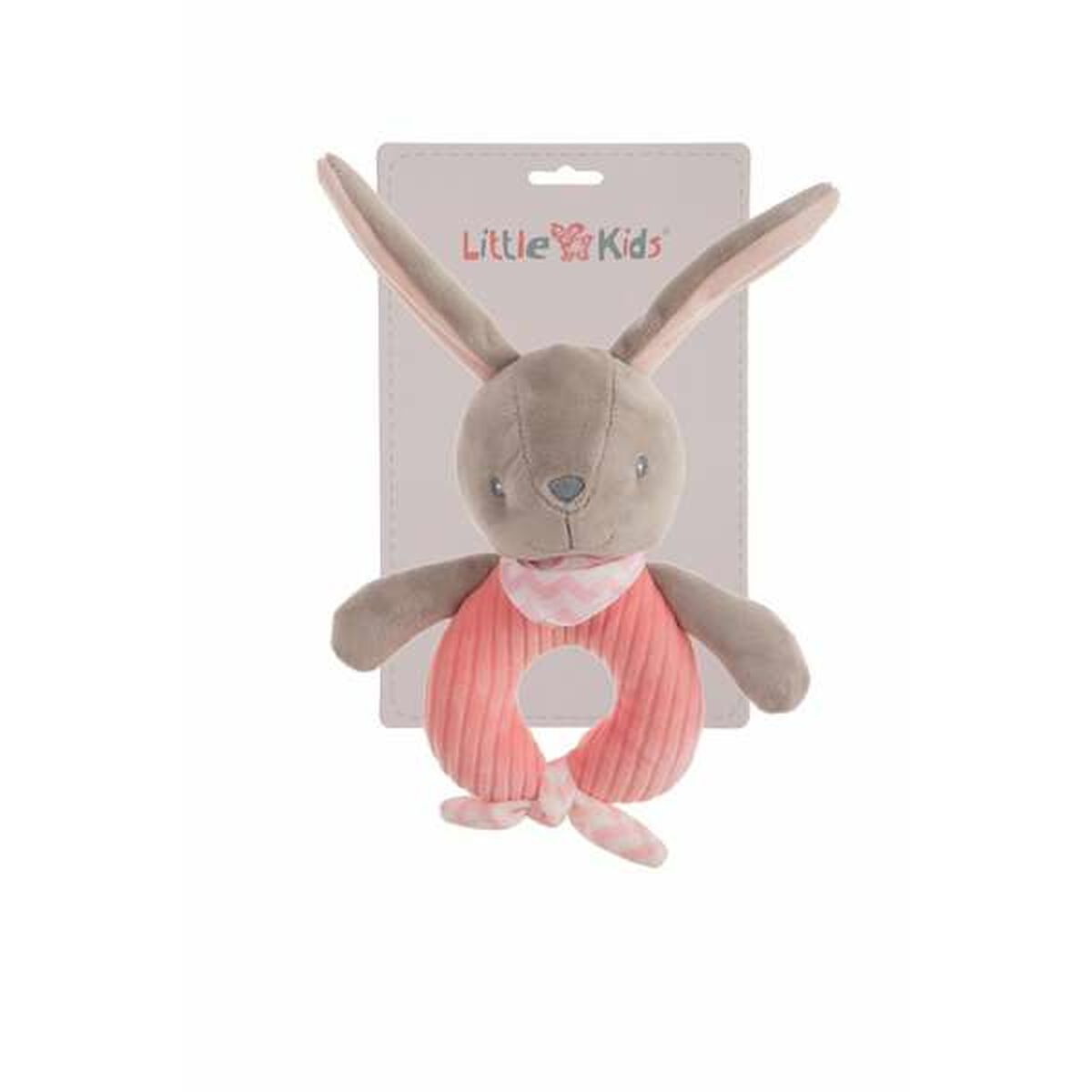 Peluche Hochet Lapin Rose - Jouets et jeux, Peluches premium pour bébé