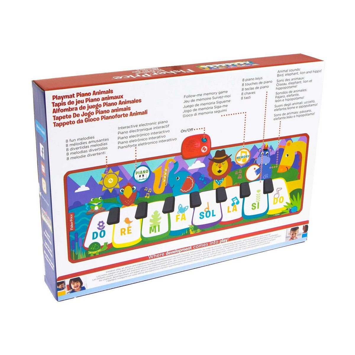Piano Éducatif Apprentissage Fisher-Price Musique - Jouets et jeux, Instruments de musique pour enfants premium pour bébé
