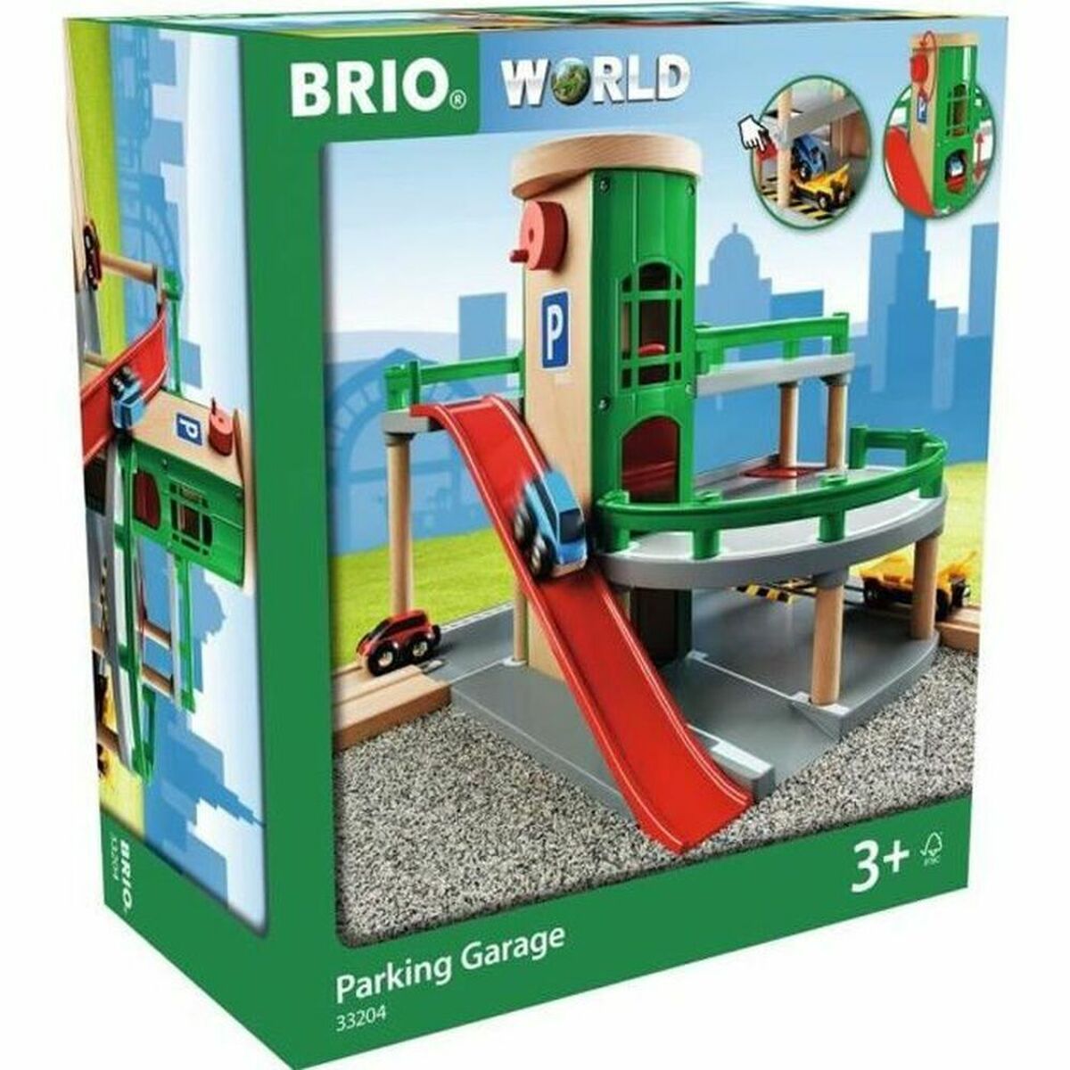 Set de construction Brio Garage Rail Multicouleur - Jouets et jeux premium pour bébé