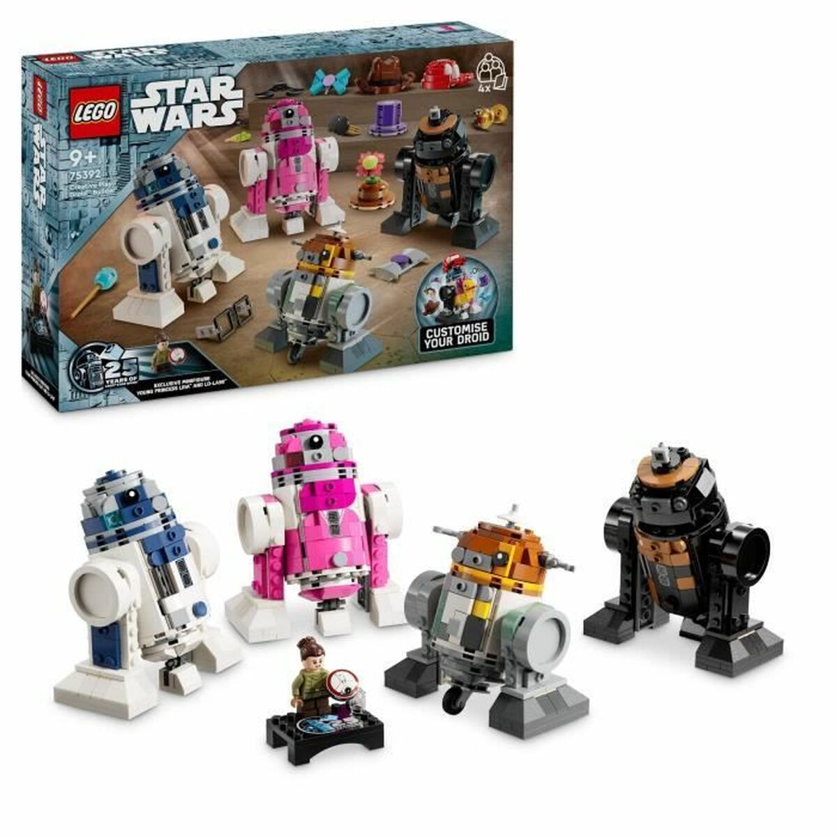Set de construction Lego 75392 Creative Droid Factory 1186 Pièces - Jouets et jeux premium pour bébé