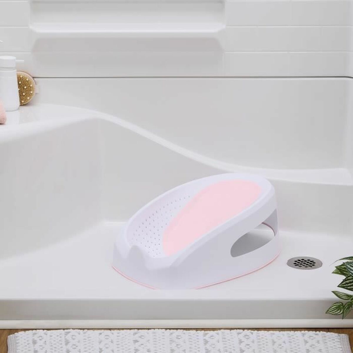 Siège de baignoire Ingenuity Rose 21,8 x 34,5 x 56,4 cm TPE - Babycute
