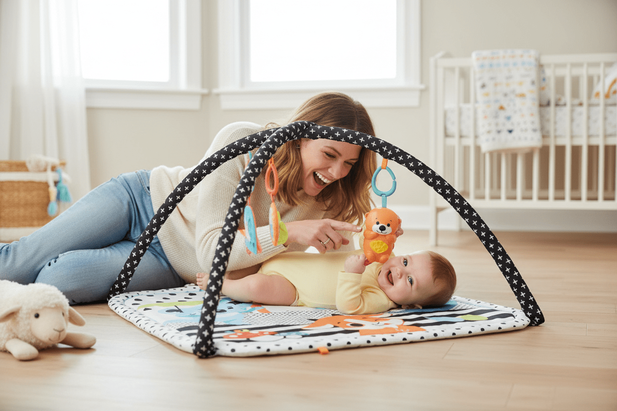 Tapis de jeu Fisher Price HBP41 - Babycute