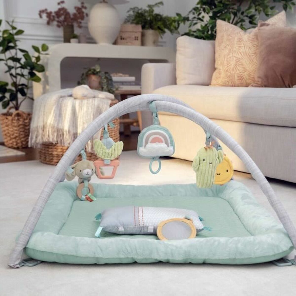Tapis de jeu Ingenuity Tissu Foam 6 Pièces (6 Unités) - Babycute