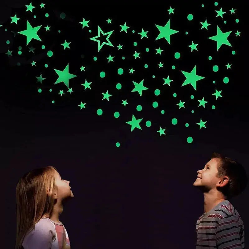 Autocollants lumineux 3D/décoration chambre enfant - Bébé® premium pour bébé