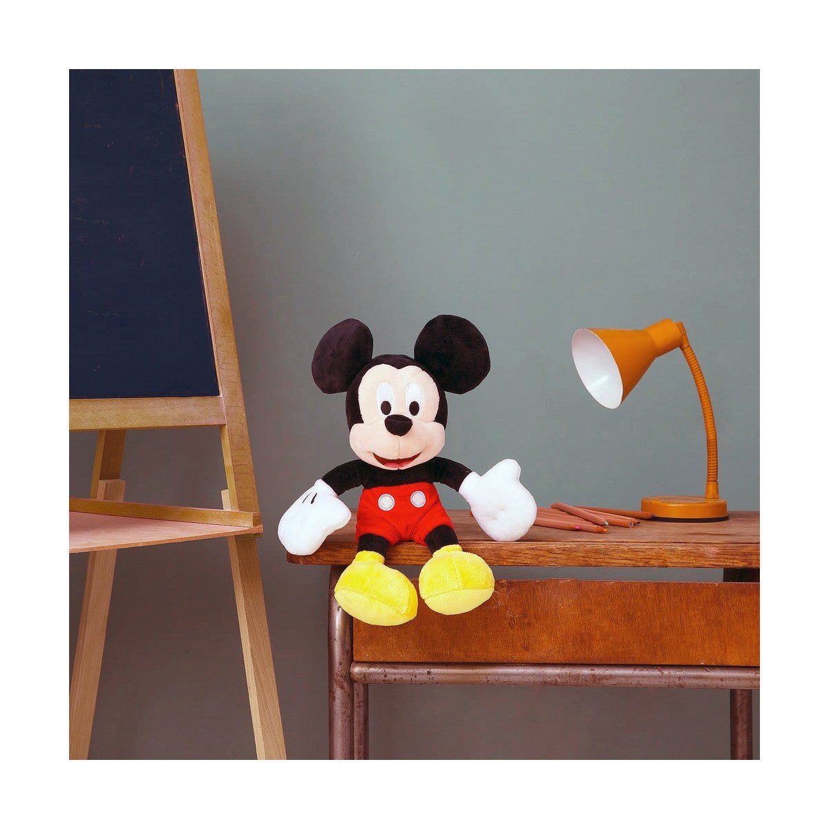 Animal en Peluche Mickey Mouse 35 cm Tissu Peluche - Jouets et jeux, Peluches premium pour bébé
