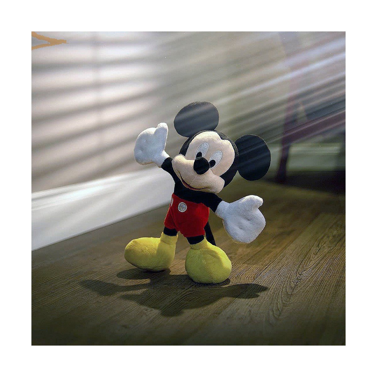 Animal en Peluche Mickey Mouse 35 cm Tissu Peluche - Jouets et jeux, Peluches premium pour bébé