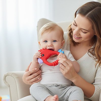 Anneau de dentition | Naturel apaisant - Babycute