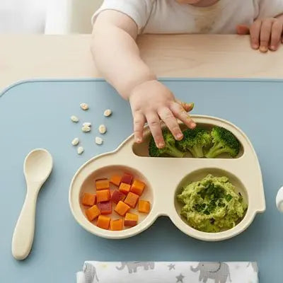 Assiette bébé ventouse | Anti-renversement - Bébé® premium pour bébé