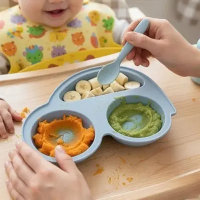 Assiette bébé ventouse | Anti-renversement - Bébé® premium pour bébé
