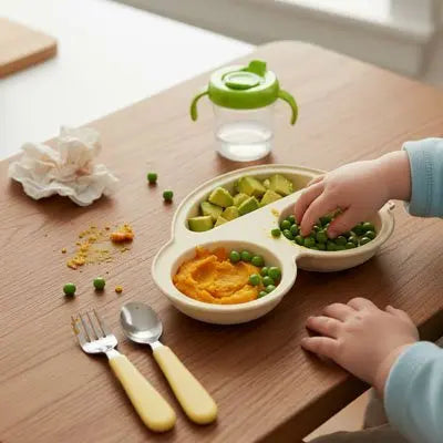 Assiette bébé ventouse | Anti-renversement - Bébé® premium pour bébé