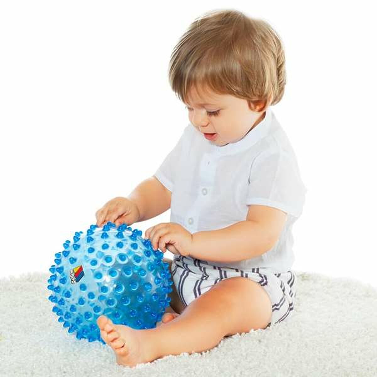 Balle sensorielle Moltó 20 cm Bleu - Babycute