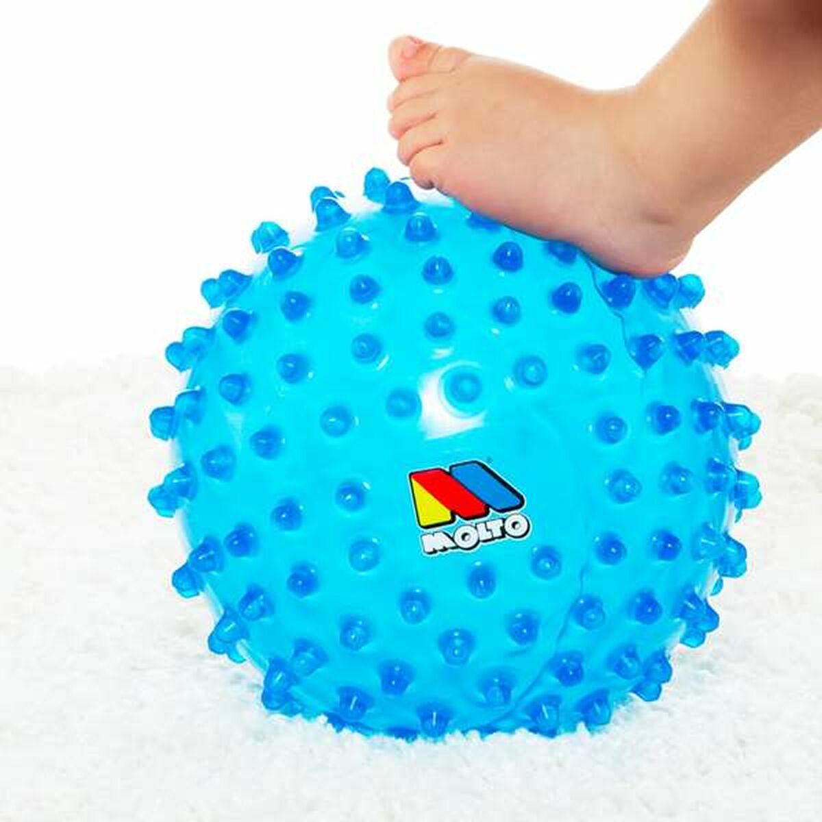 Balle sensorielle Moltó 20 cm Bleu - Babycute