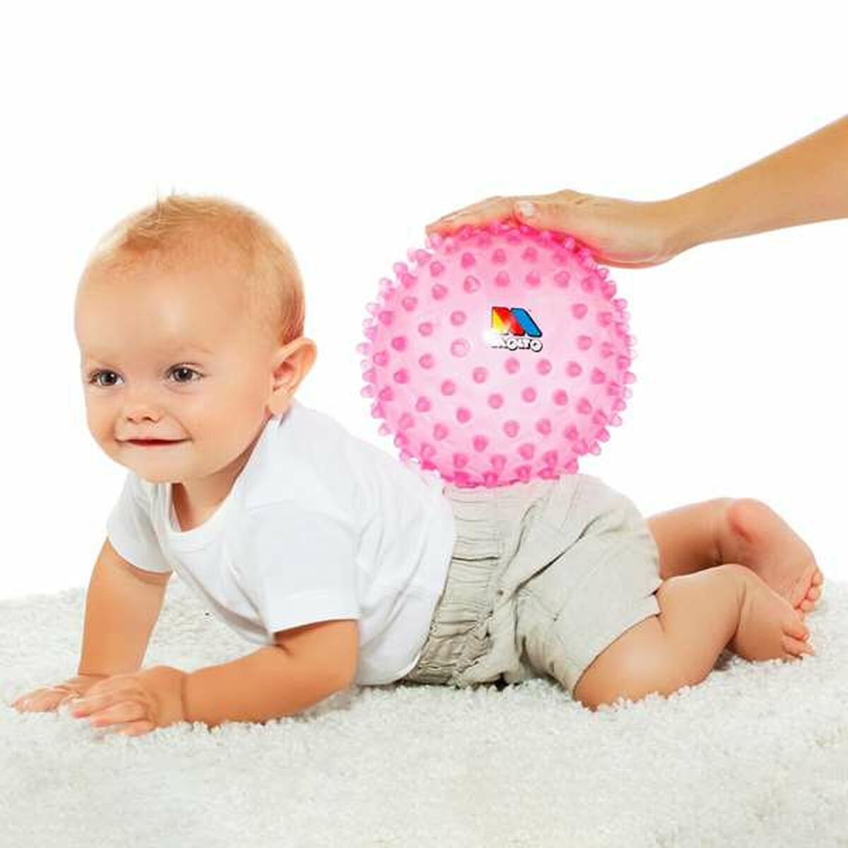 Balle sensorielle Moltó 20 cm Rose - Babycute
