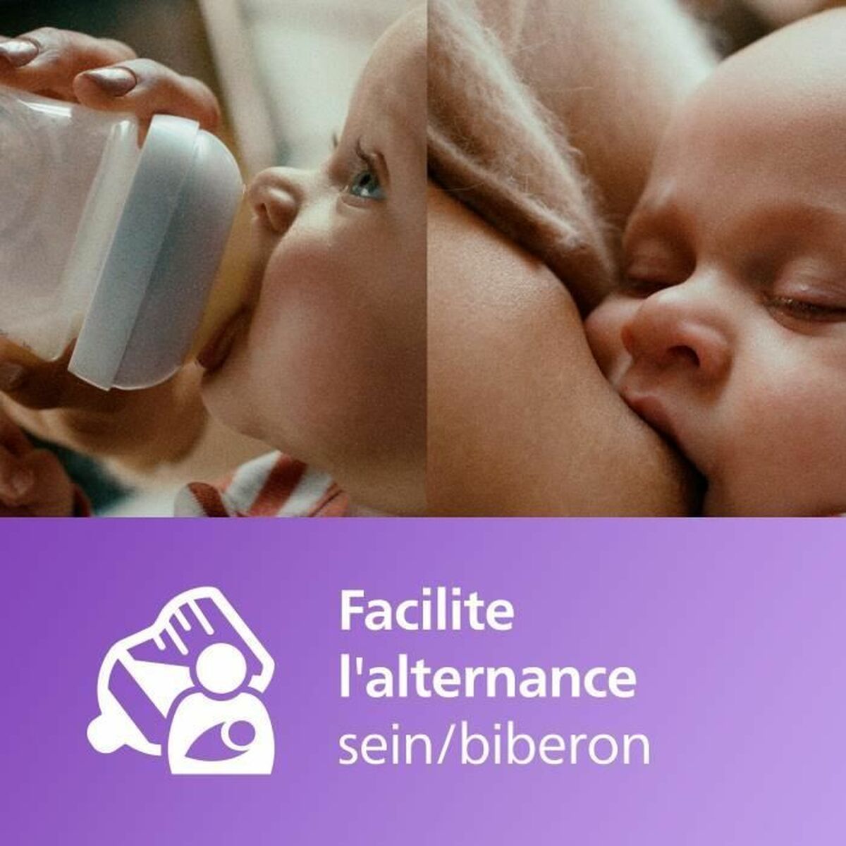 Biberon Philips 125 ml 2 Pièces - Babycute