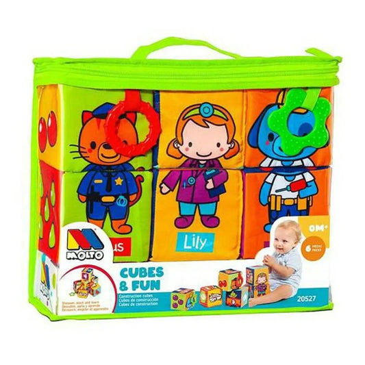 Blocs souples d'Apprentissage Moltó (6 pcs) - Bébé, Jouets pour la petite enfance premium pour bébé