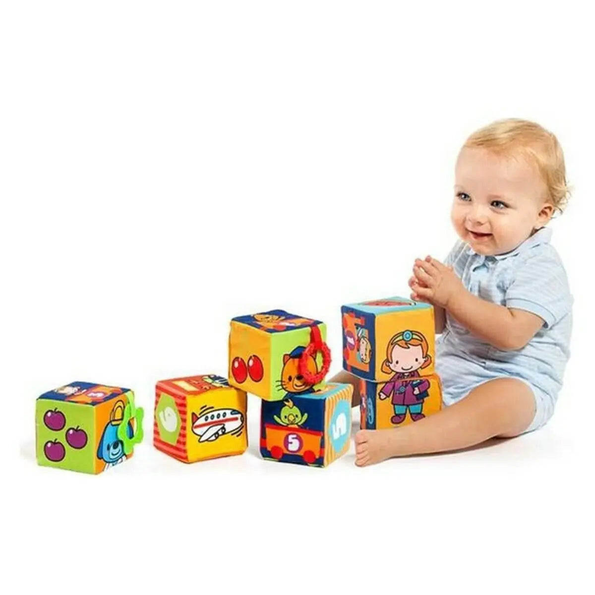 Blocs souples d'Apprentissage Moltó (6 pcs) - Bébé, Jouets pour la petite enfance premium pour bébé