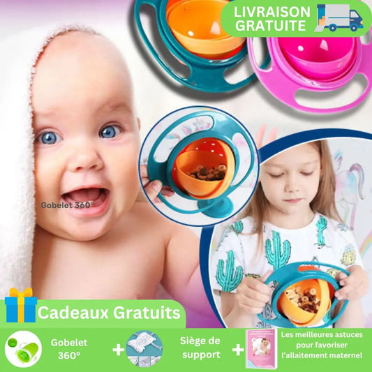 Bol anti-basculement - Bébé® premium pour bébé