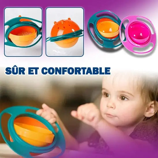Bol anti-basculement - Bébé® premium pour bébé