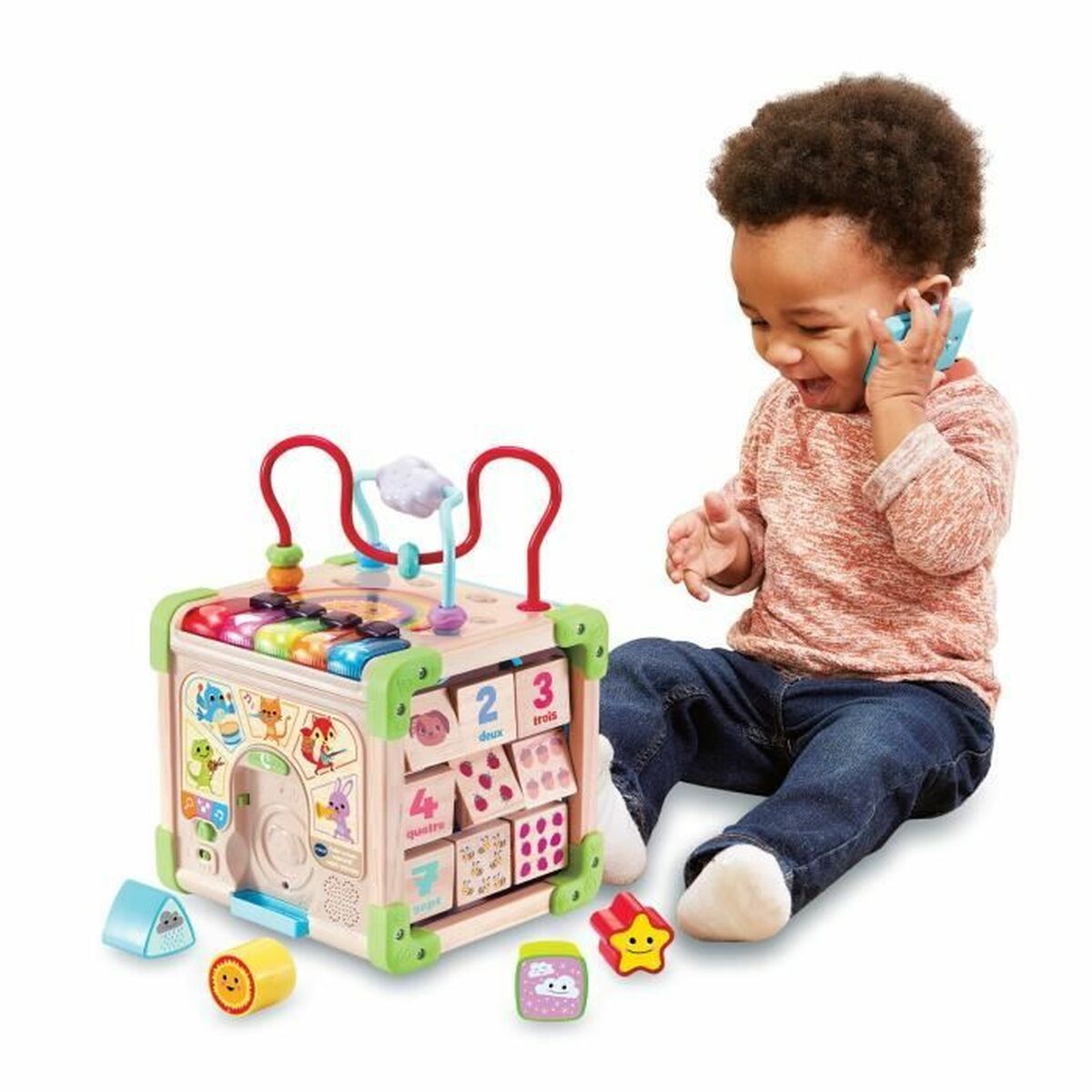 Centre d'activités Vtech Baby 80 - 617105 Marron Multicouleur - Babycute