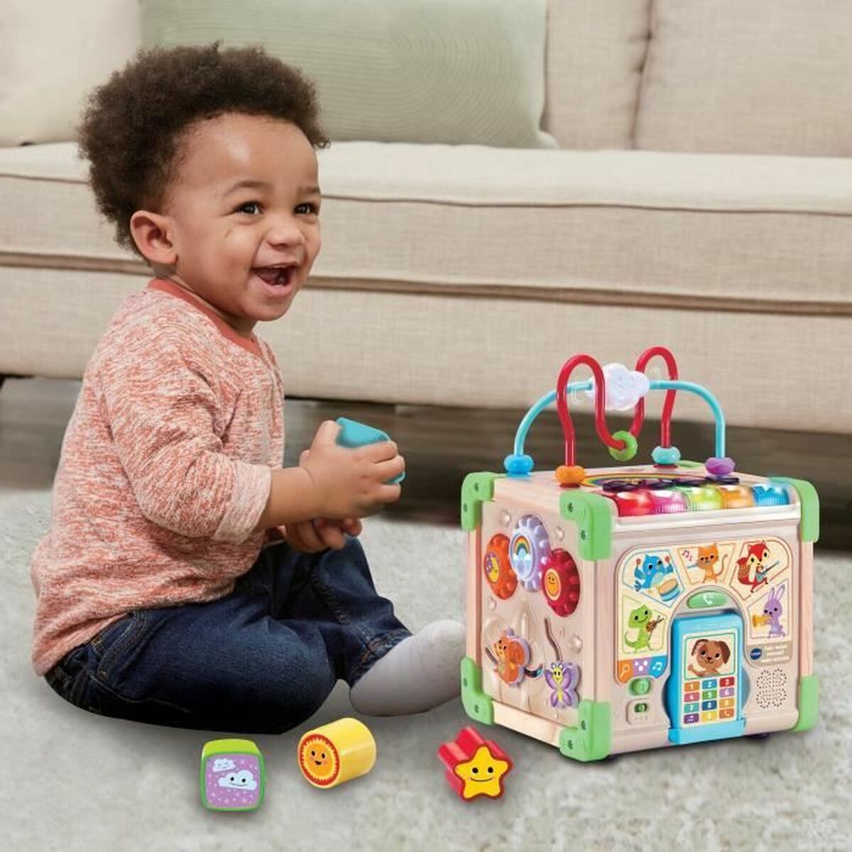 Centre d'activités Vtech Baby 80 - 617105 Marron Multicouleur - Babycute