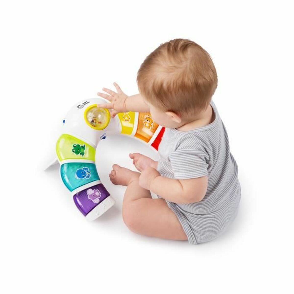 Cerceau d'activités pour bébés Baby Einstein Glow & Discover Light Bar Multicouleur - Babycute
