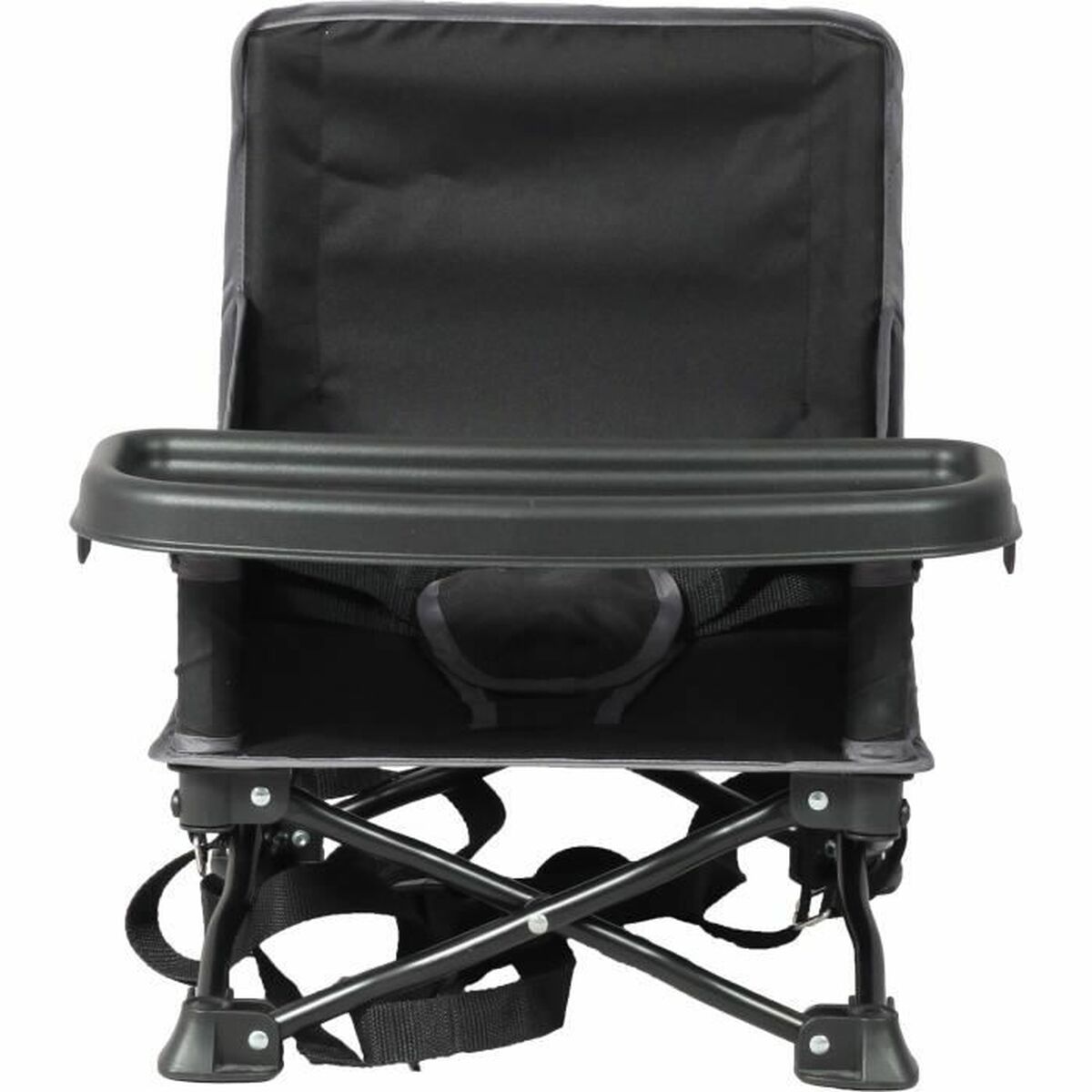 Chaise haute Bambisol Noir Polyester - Babycute