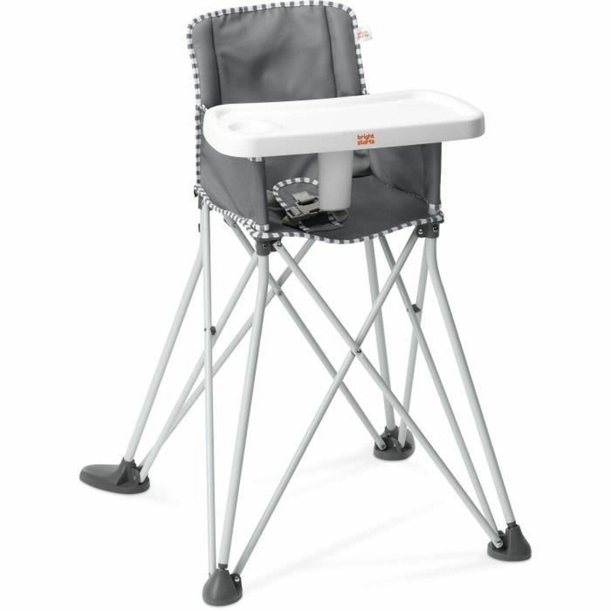 Chaise haute Bright Starts Pop N Dine Gris - Babycute