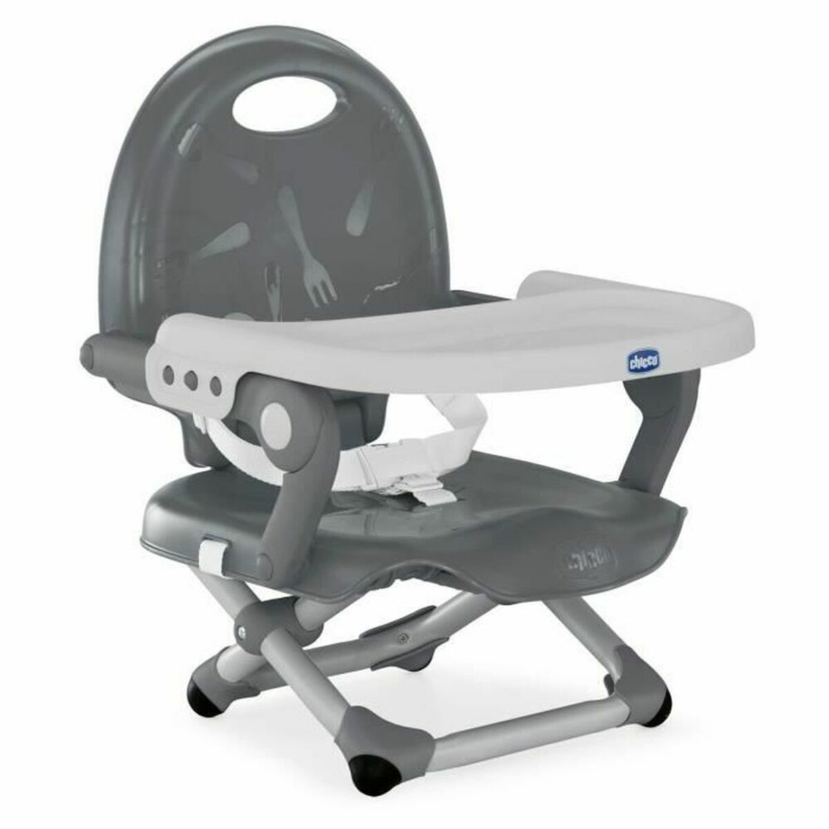 Chaise haute Chicco 5079340400000 Gris Plastique - Babycute