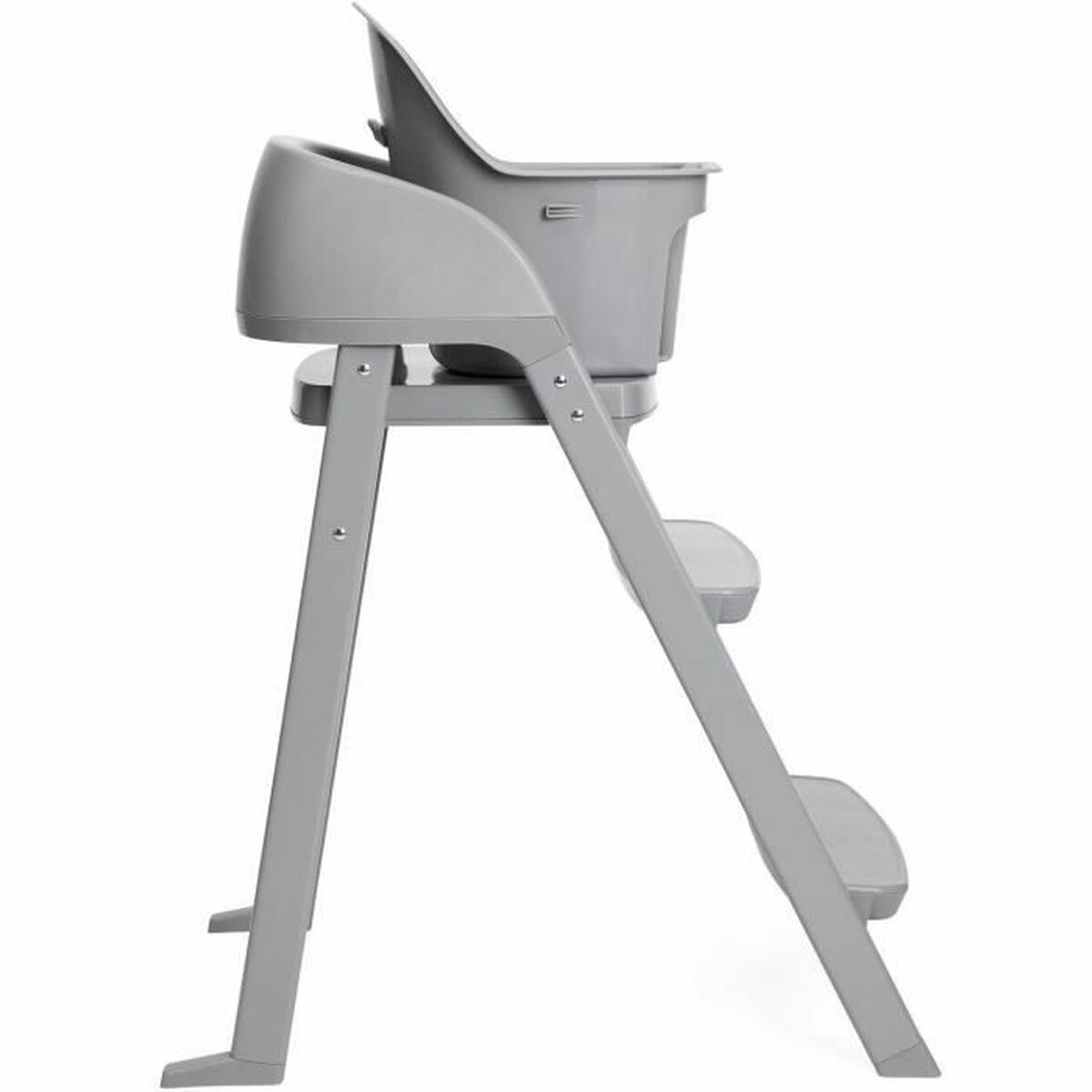 Chaise haute Chicco Crescendo Lite MILAN MIST Acier inoxydable - Babycute