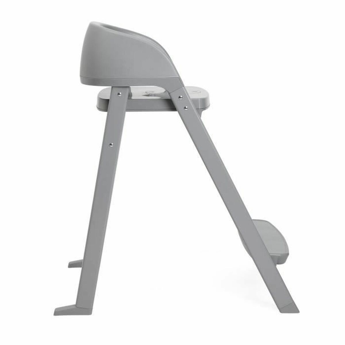 Chaise haute Chicco Crescendo Lite MILAN MIST Acier inoxydable - Babycute