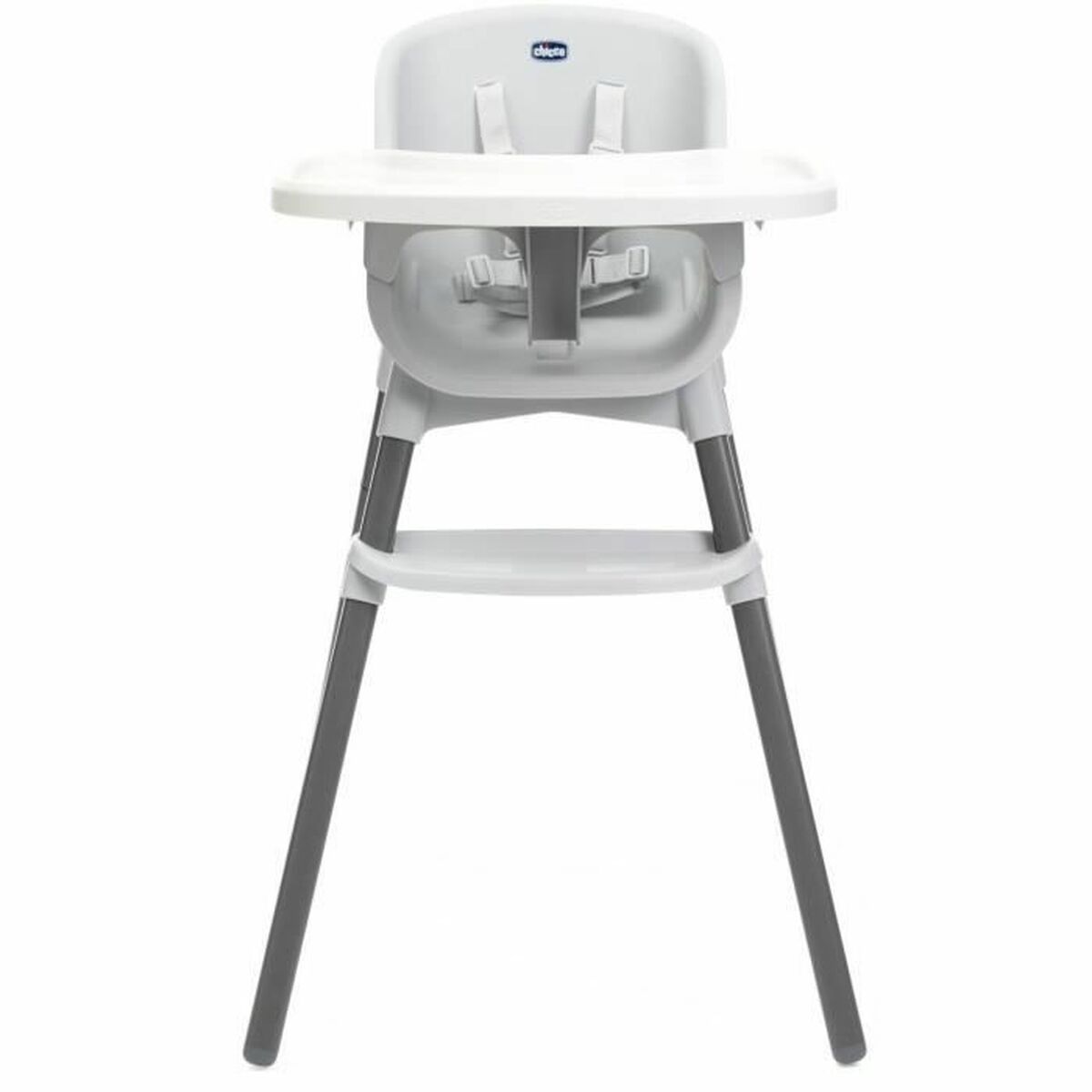 Chaise haute Chicco Gris - Babycute