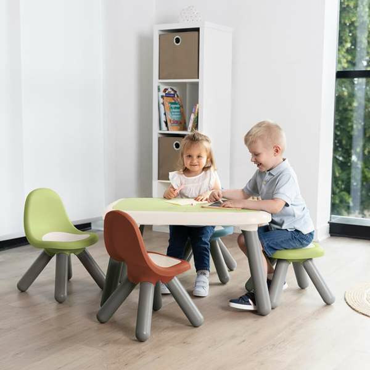 Chaise Smoby Life Kid Bleu Plastique - Babycute