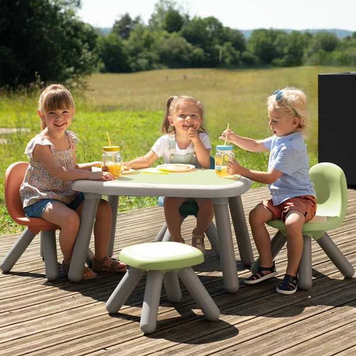 Chaise Smoby Life Kid Bleu Plastique - Babycute