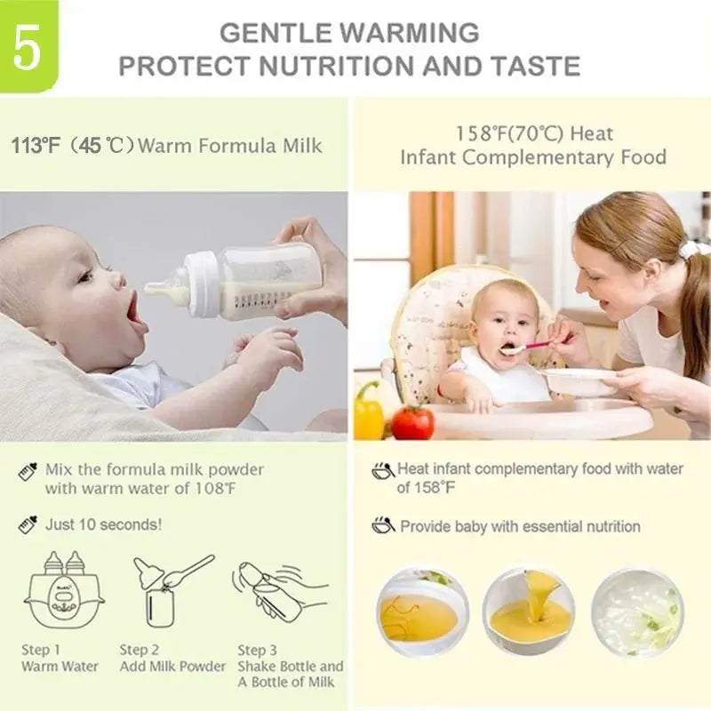Chauffe Biberon - Bébé® premium pour bébé