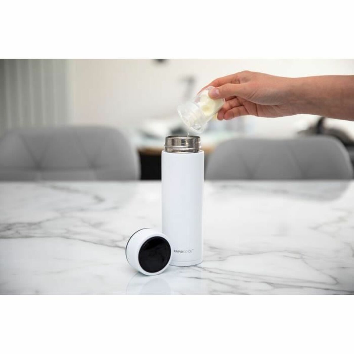 Chauffe - biberon Nûby Blanc - Babycute