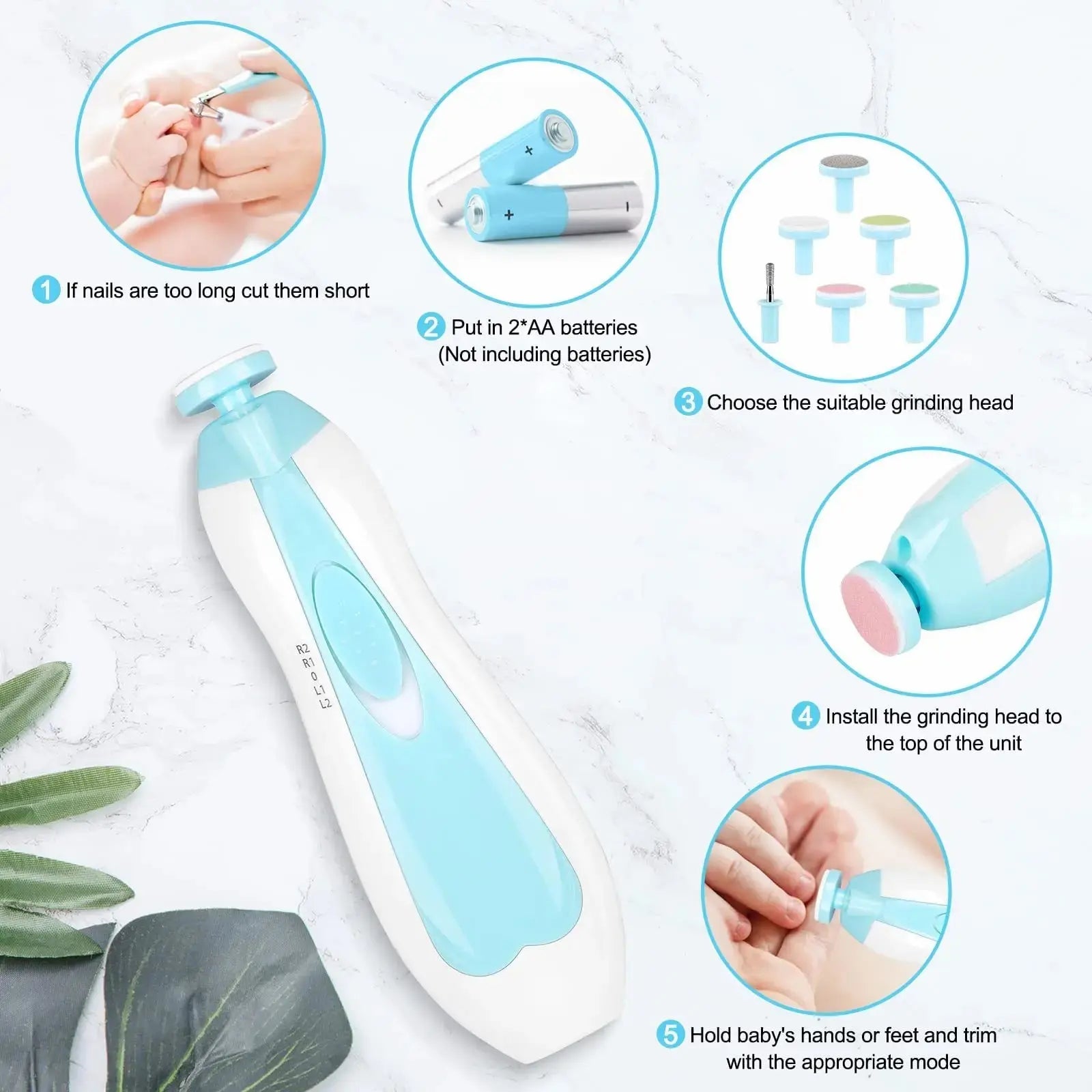 Coupe Ongle Bebe - Bébé® premium pour bébé