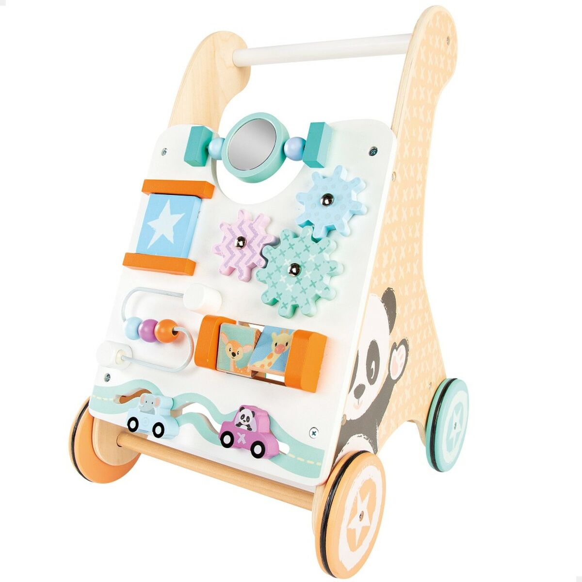Déambulateur sur roues Woomax Centre d'activités 2 Unités 29,5 x 47 x 33 cm - Babycute