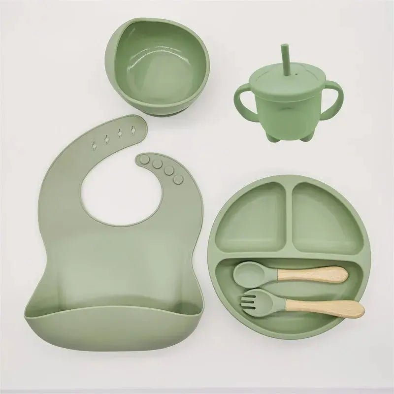 Ensemble de vaisselle en Silicone - Bébé® premium pour bébé