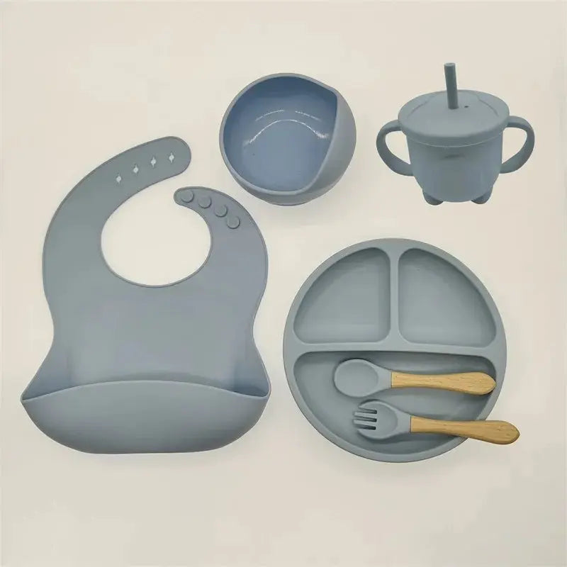 Ensemble de vaisselle en Silicone - Bébé® premium pour bébé