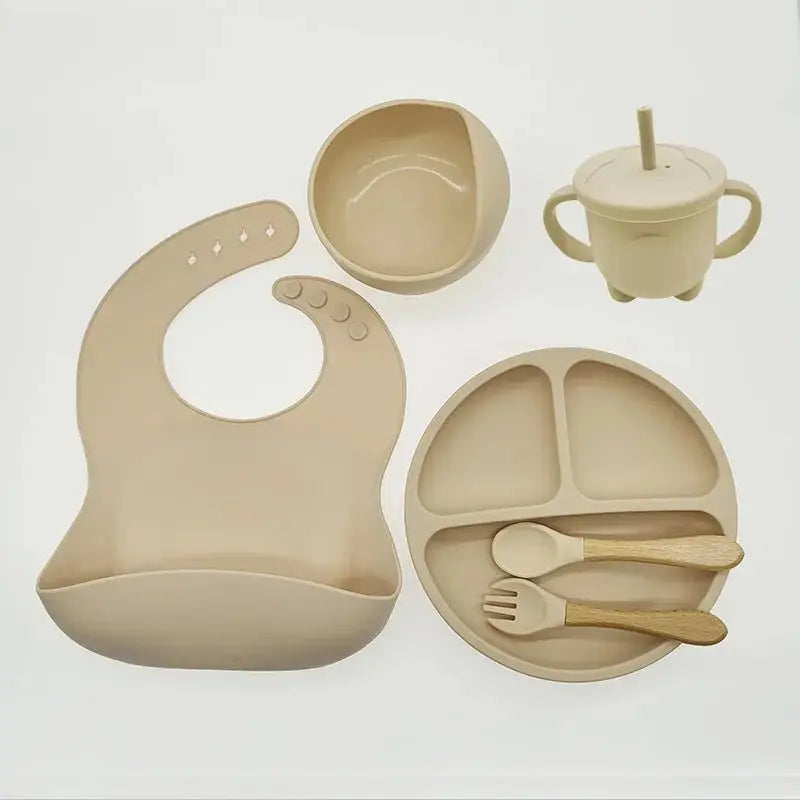 Ensemble de vaisselle en Silicone - Bébé® premium pour bébé