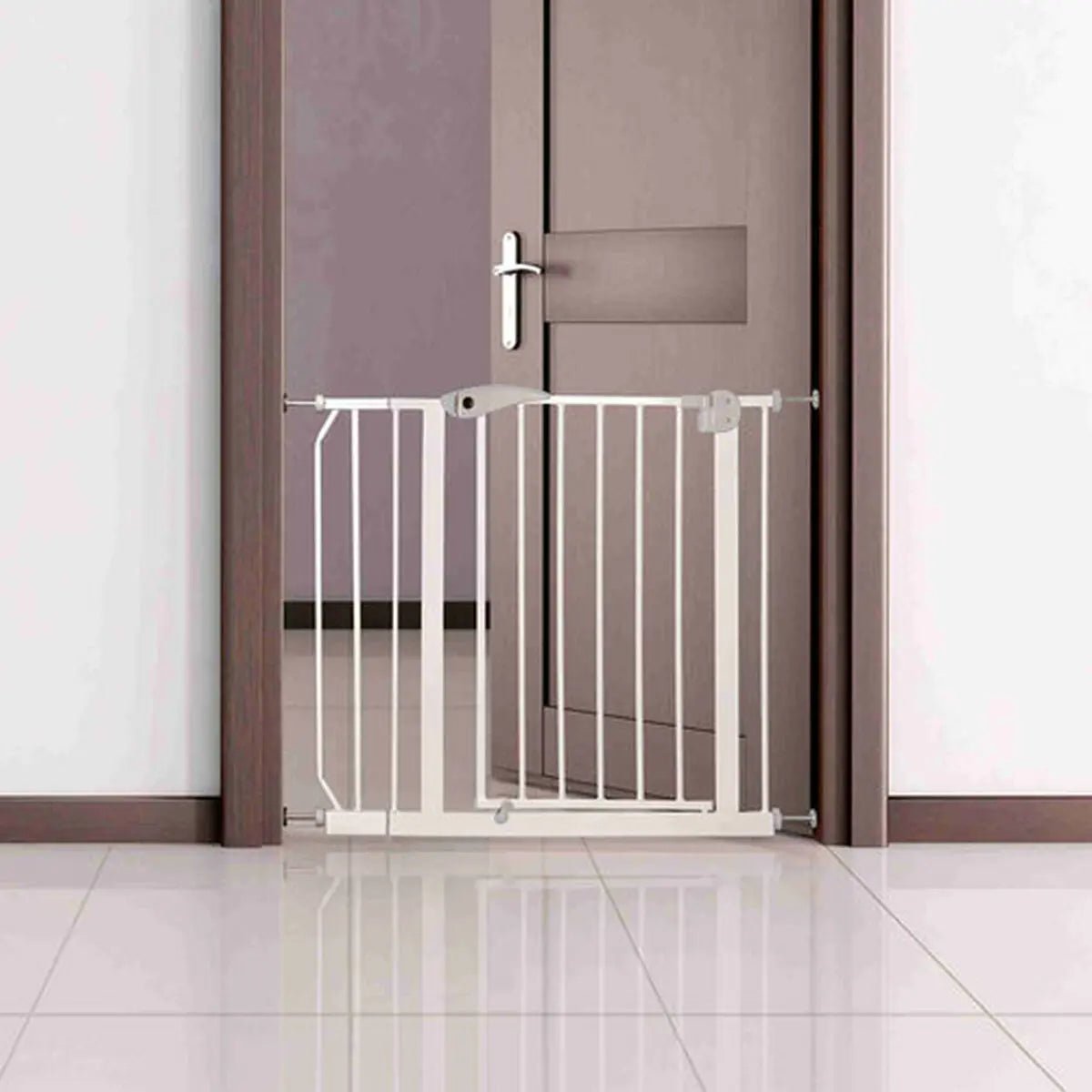 Extension de barrières Trixie 039452 Blanc Métal 10 × 76 CM - Babycute