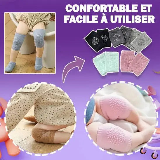Genouillère Sécurisées et Respirantes - Bébé® premium pour bébé