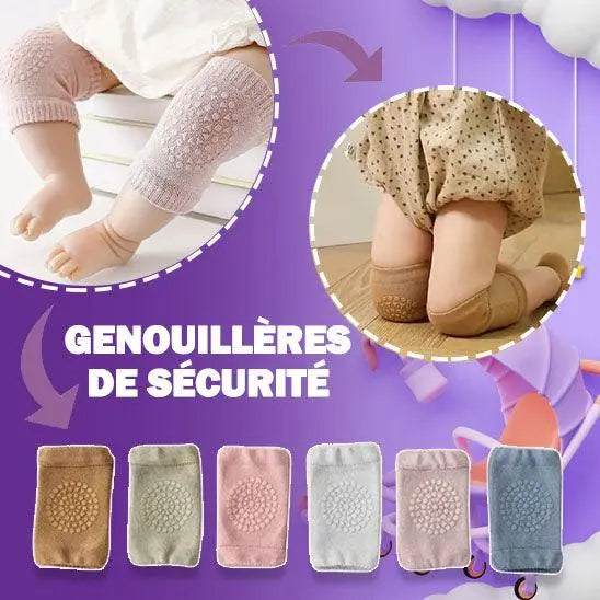 Genouillère Sécurisées et Respirantes - Bébé® premium pour bébé